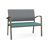 Newport Waiting Reception Loveseat Metal Frame-1897956058-1986148986