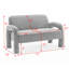 Jasyia Upholstered 51'' Loveseat-422244666