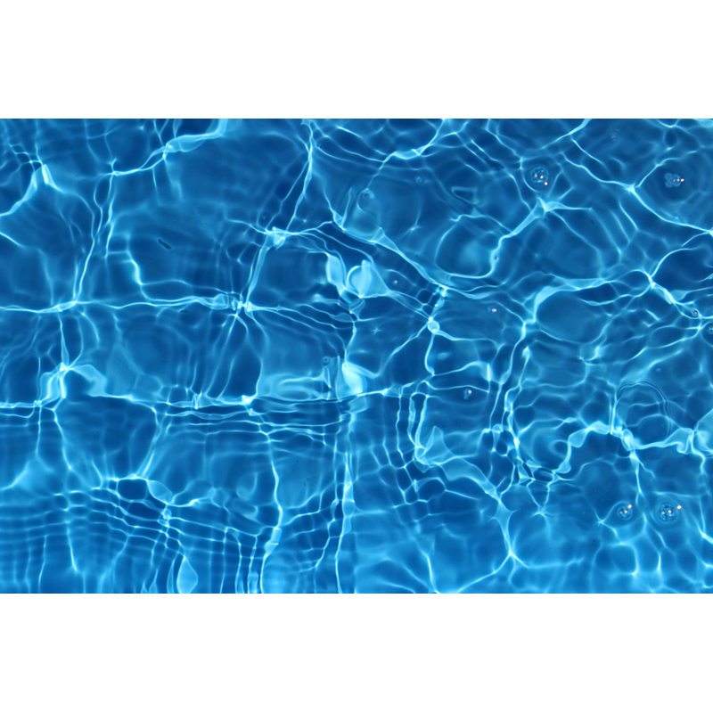 «Pool Water», reproduction sur toile tendue, H 20 po x l 30 po x P 1 po