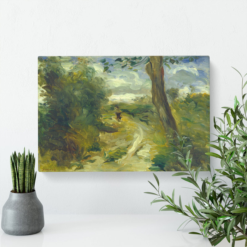 Landscape Between Storms by Pierre-Auguste Renoir - Wrapped Canvas Painting, 50cm H x 76cm W x 3cm D