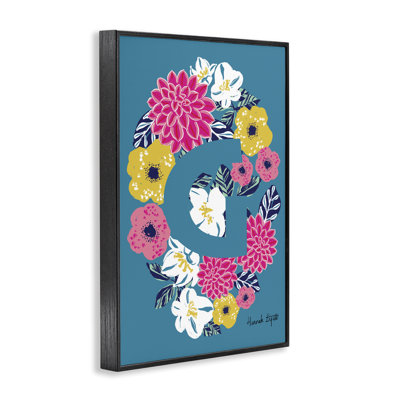 «Floral Bloom», lettre G, giclée par Hannah Louise Byatt