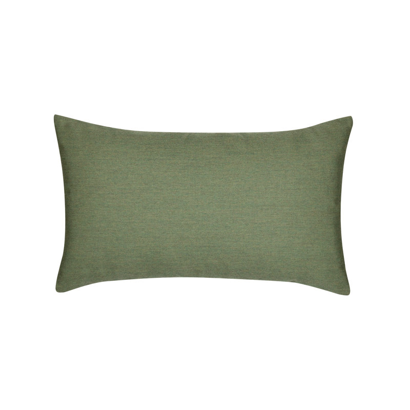 Basketweave Sunbrella® Indoor/Outdoor Pillow Cover & Insert by Elaine Smith, 12" H x 20" W, Rectangular
