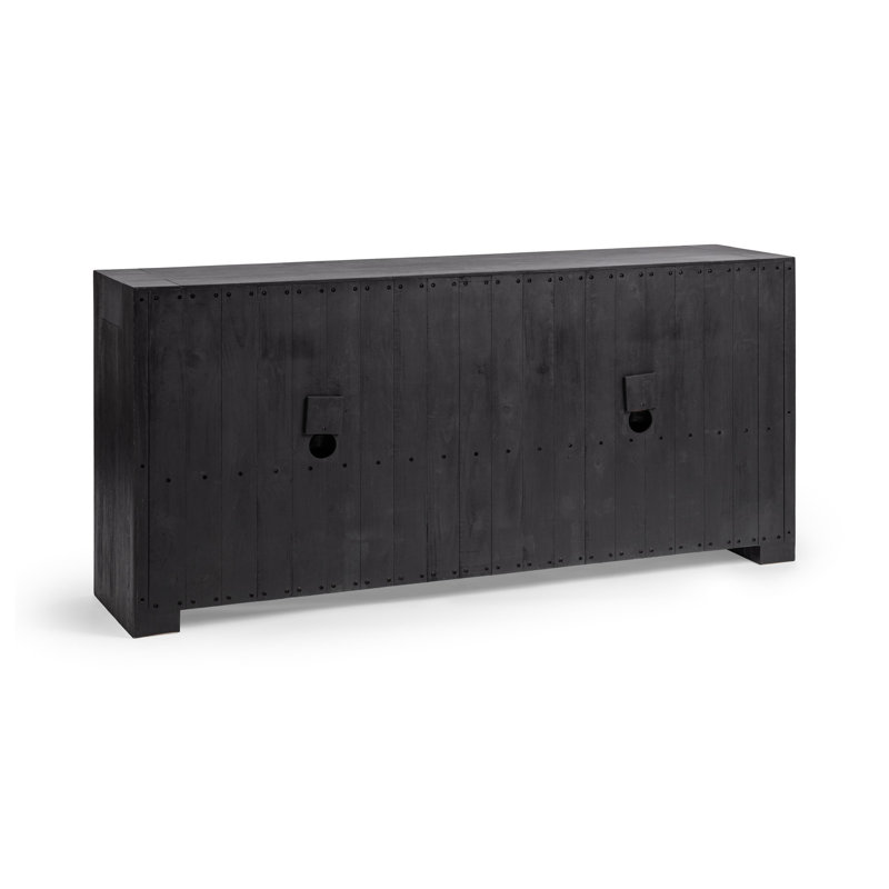 Bristol Reclaimed Oak Sideboard Buffet, Onyx Haze