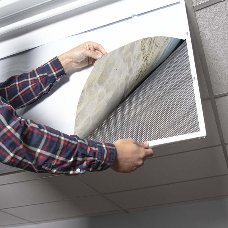Beach Rectangle Fixture Component Ceiling Light