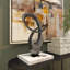 Sculpture abstraite moderne en aluminium massif Berdeen-1852956199-1852956198