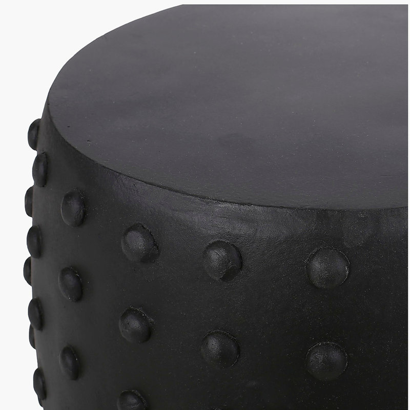 Table d'appoint d'extérieur en béton léger