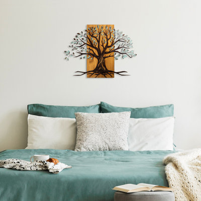 Accessoire mural décoratif en bois