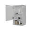 Stylish Wall-Mounted Medicine Cabinet with Ample Storage and Secure Design