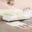Wood Upholstered Daybed with Cloud-Shaped Backrest-1181006149-1190992768