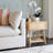 Cane Nightstand With Drawer and Shelf-1770200746