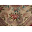 Tapis rouge rouge pour salon Art déco 9 x 12