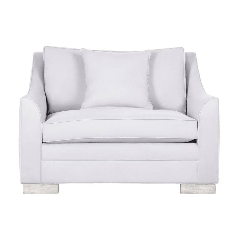Chaise et demi 50,5 po Nicholas, Neige Navada, Casablanca