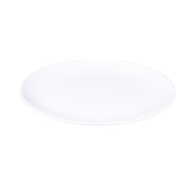 Assiette plate en mélamine 14 po