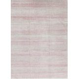 Hand-Knotted High-Quality Gray/Pink Area Rug