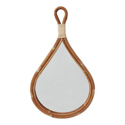 Makaia Wood Asymmetrical Wall Mirror