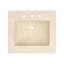 24" Palomar Concrete Vanity Top with Integrated Sink in Ash - Single Faucet Hole-55132113-55132114