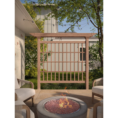 90'' H x 80'' W Vinyl Lattice Panel Trellis