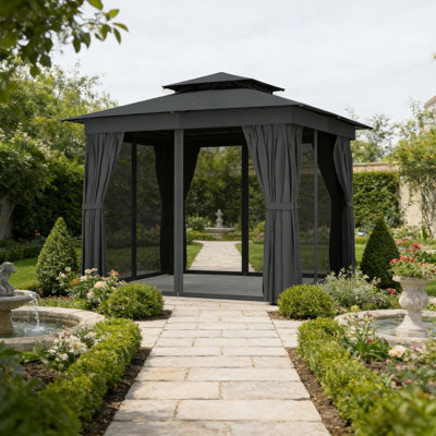 Canopy Shelter,Soft Top Gazebo,Outdoor Gazebo