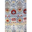 Wool Ikat Area Rug in Blue/Gold/Ivory-646421097