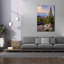 Toile épique Graffiti «View From Parker Ridge» par Rick Berk, 40 po x 60 po