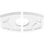 Médaillon de plafond contemporain en PVC de qualité architecturale Kailey-36079216