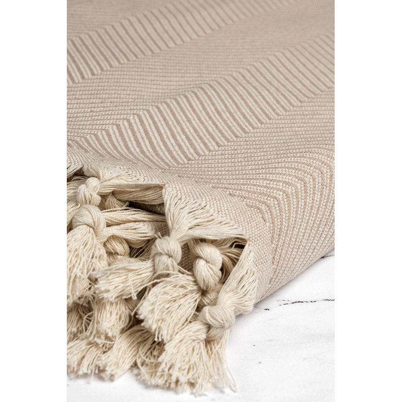 Housse de canapé beige, 67 x 118, 85% coton / 15% polyester | Lavable en machine à 30-40 ° C | 274 g / m², tissu doux et durable | Protège les meubles, design élégant pour le salon et la décoration intérieure