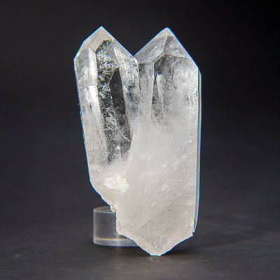 Genuine Clear Quartz Crystal Cluster Point from Brazil (0.46 Lbs) -  Astro Gallery of Gems, CQ-CC124