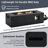 41.9'' Rectangular MGO Fire Pit With Adjustable Flame And Waterproof Cover-124948239