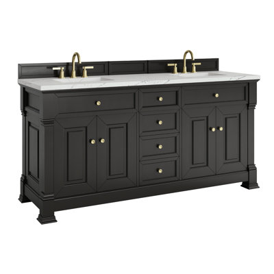 Meuble-lavabo double l 72 po Brookfield