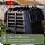 480L Black Composter