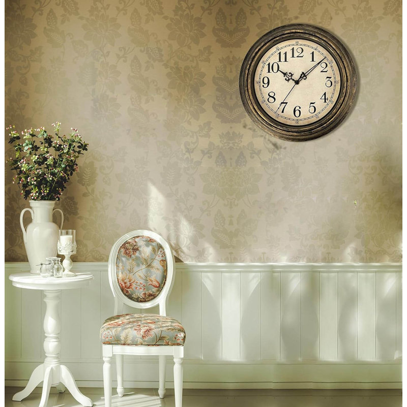 Wall Clock, Brown