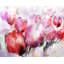 Napperon mauve - Décor floral et botanique abstrait