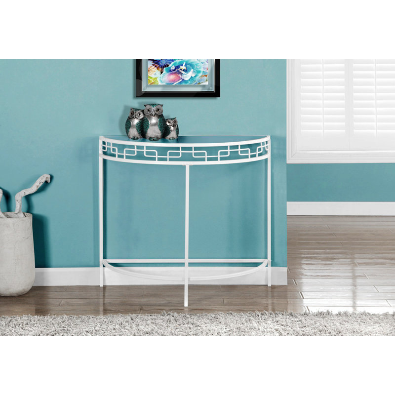 Half Moon Accent Table, Console Table For Living Room