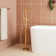 Drea Floor Mounted Tub Filler with Built-In Diverter