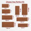 Aspire Homeware Rust Shaggy Area Rug Soft Plush Indoor Carpet-1274693582