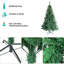 5.91' H Lighted Artificial Christmas Tree