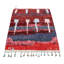 Wool Area Rug in Red