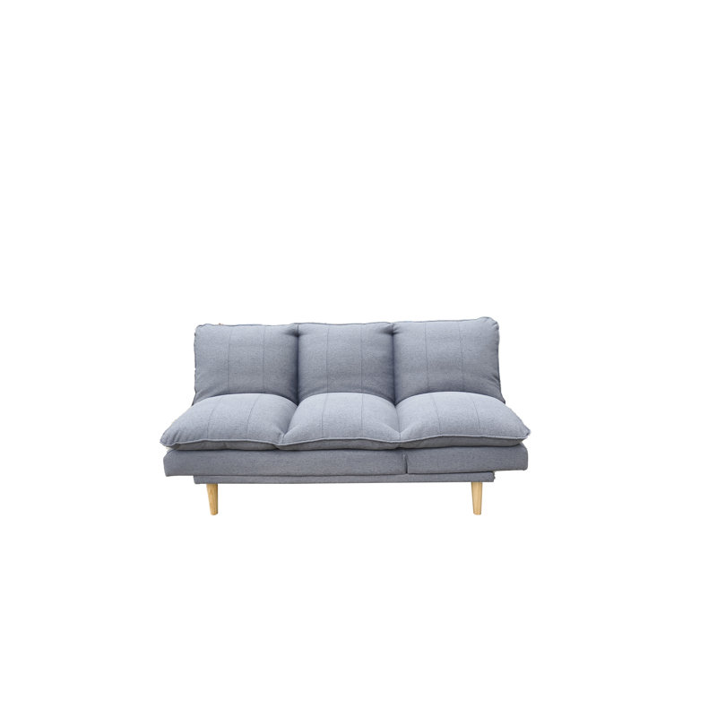 3 Seater Fabric Sofa Bed, Grey
