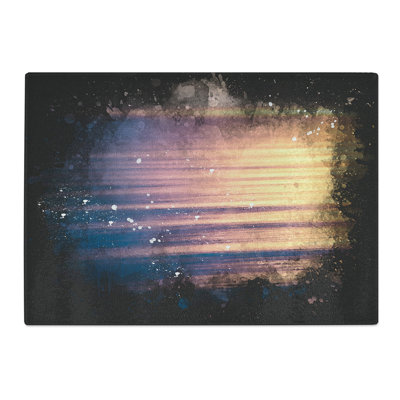 Tempered Glass Calming Ocean Chopping Board