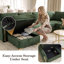 Canapé-lit modulaire 8 pièces avec siège de rangement, canapé modulaire en chenille de luxe avec pieds dorés et détails 8 pièces-1690089653-1689918518