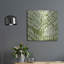 «Jade Foliage» par Erin Clark, art mural en métal-1933495759