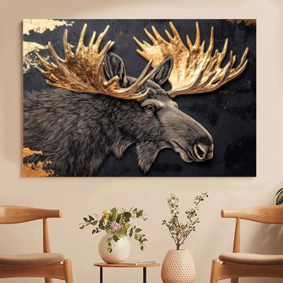 Impression sur toile encadrée de 1Pc