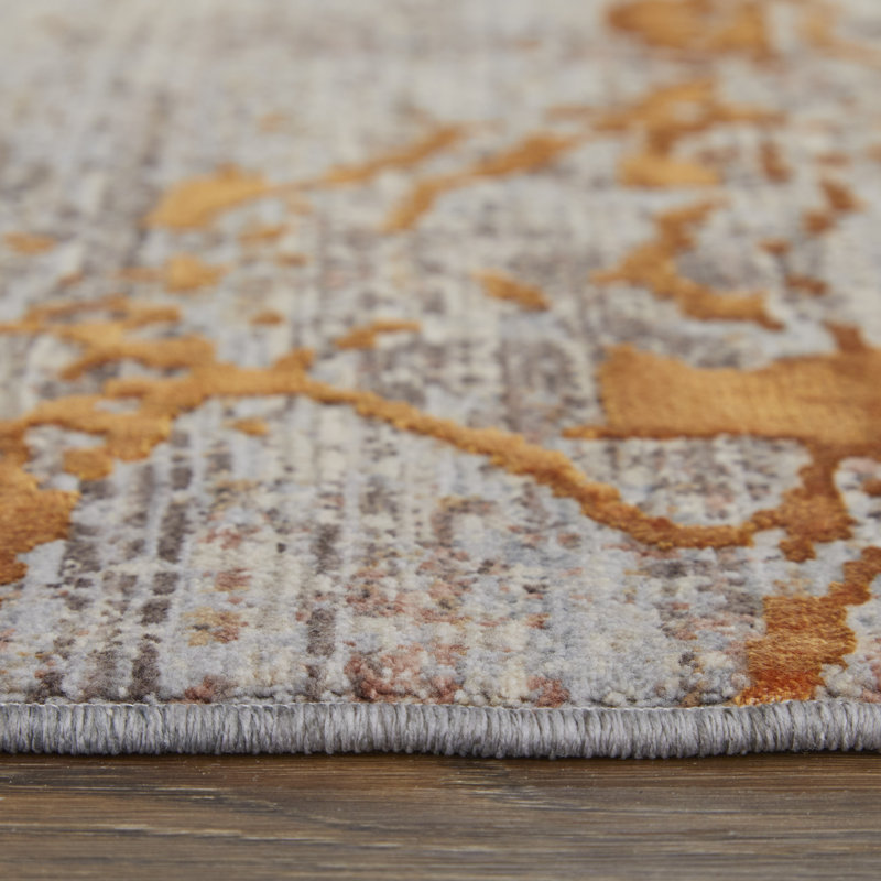 Rhun Abstract Indoor Rug, Rectangle 2' x 3'