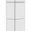 Vase de sol rectangulaire Gudrun fait à la main en verre, décor moderne, accent contemporain, glamour et élégant