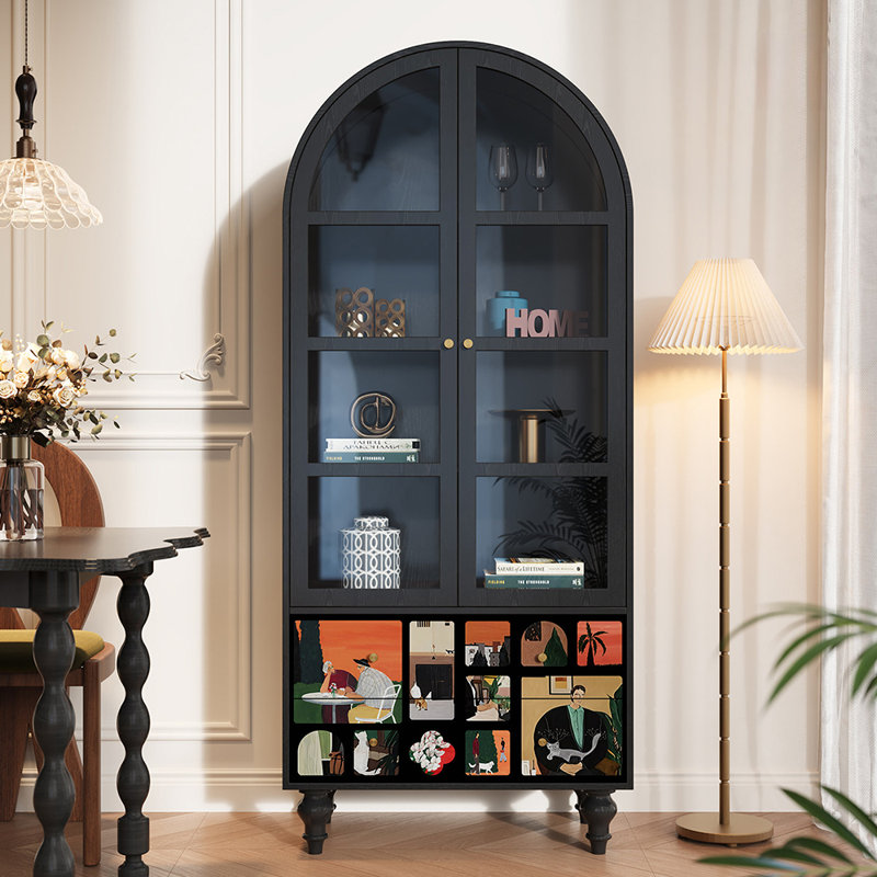Buffet haut de gamme rétro et minimaliste