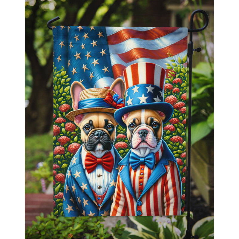 Drapeau All American Garden, Bouledogue français