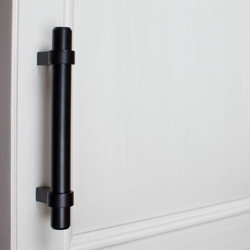 Bar Pull Multipack, Matte Black, 3.75"