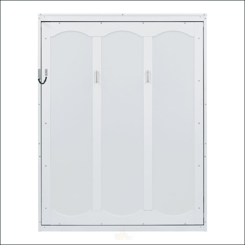 Queen Size Murphy Bed With Shelves