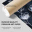 Impression d'art moderne sans cadre