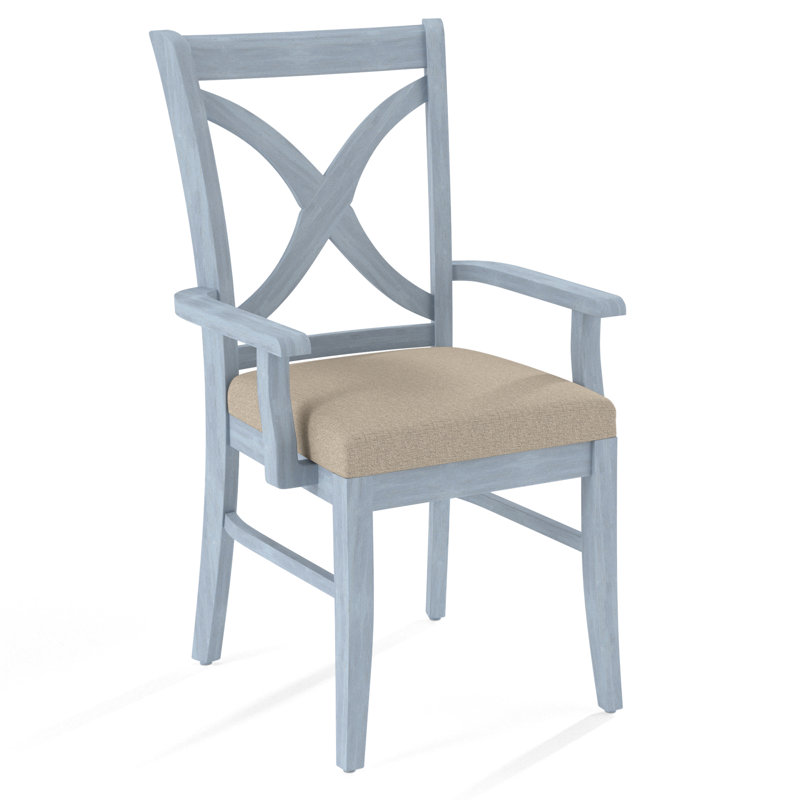 Fauteuil Hues, Finition verre de mer, Azure Maze 0425-53